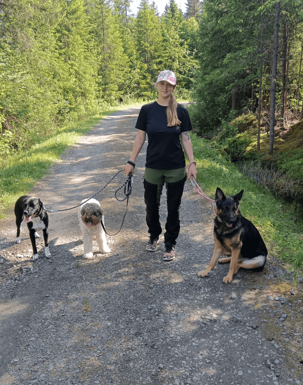 Heidi Autio ja homekoirat
